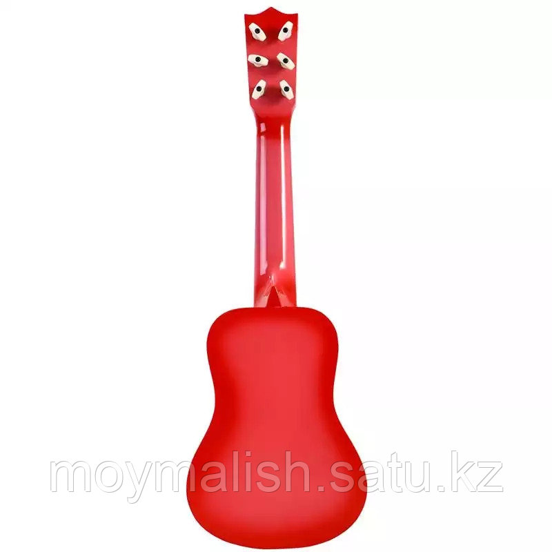 Детская деревянная гитара с шестью струнами, высота 52 см - фото 6 - id-p101664701