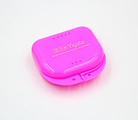 Контейнер для хранения брекетов, кап, виниров, элайнеров Розовый