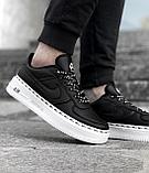 Кеды Nike Nice чвбн чер лого 2203-1, фото 2