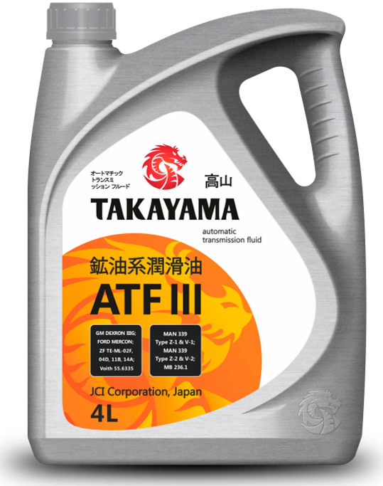 Takayama ATF III, 4л - фото 1 - id-p101672812