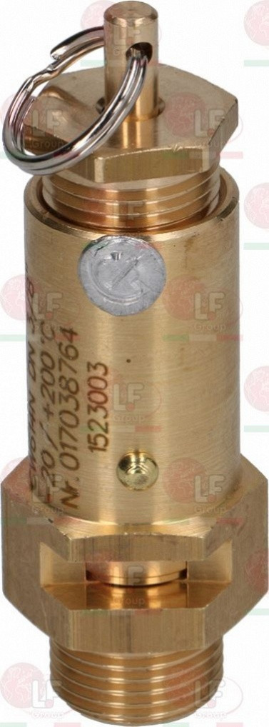 Клапан бойлера ø 3/8"M - 1.6 бар CE/PED 4.0.000.0051 Fiamma
