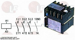 Контактор  AEG LS07 7А  230В 50/60Гц 3кВт  3351208 LF