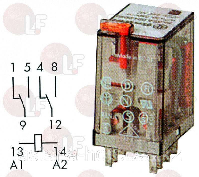 Мини реле 55.32 10А 240В 50/60Гц  WY28286002 Wega