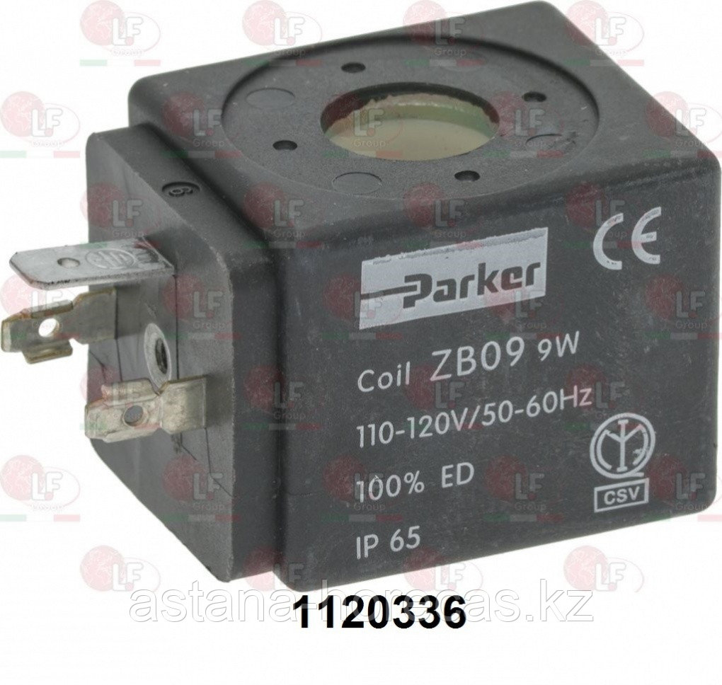 2-вентильный электромагнитный клапан PARKER ø 1/4"FF 110/120V 0611/060213 Visacrem - фото 2 - id-p101676752
