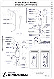 Штуцер  1/8"MF из латуни  07300544 Nuova Simonelli - Victoria Arduino, фото 2