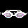 Очки для плавания с берушами в чехле Conquest BL581 розовый, фото 3