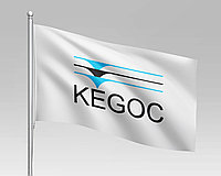 Флаг Kegoc, 1х2м