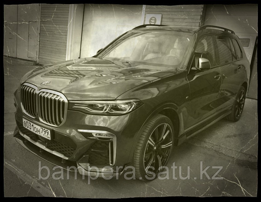 Комплект обвеса "PRD" (черный глянцевый пластик) для BMW X7 G07 2019-... - фото 1 - id-p101691981