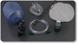 Мешок для ручной ИВЛ типа Амбу, для новорожденных (неонатальный), одноразовый, V 280 мл, с резервуарным мешком