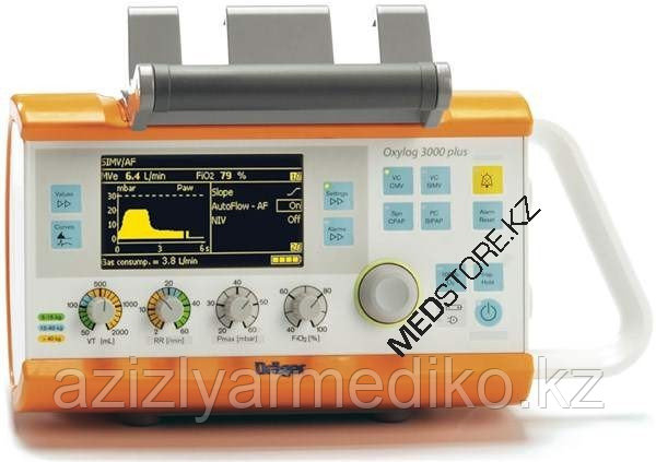 Аппарат искусственной вентиляции легких Oxylog 3000 plus - фото 1 - id-p101693858