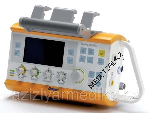 Аппарат искусственной вентиляции легких для машин скорой помощи Oxylog 3000 plus (пр-ль Германия) - фото 2 - id-p101693878