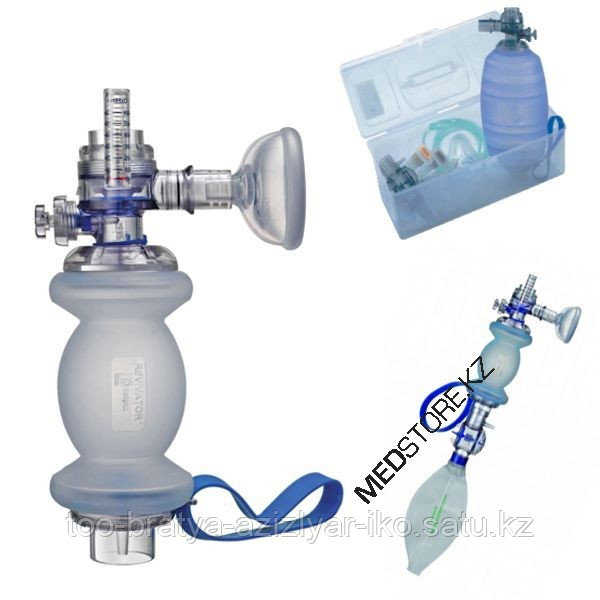 Ручной аппарат для искусственной вентиляции лёгких типа "Амбу" Revivator Plus (для новорожденных) - фото 1 - id-p101693912