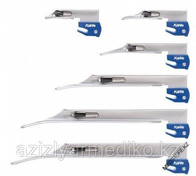Клинок ларингоскопа KaWe одноразовый стальной Miller С №2 LED стандартного освещения, 03.14020.622