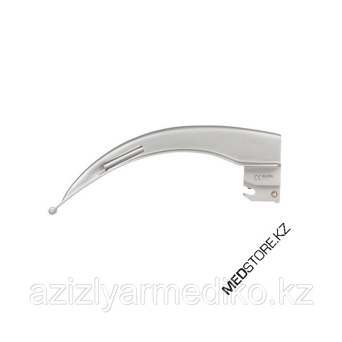 Клинок ларингоскопа KaWe изогнутый, Macintosh FO №4 (фиброоптический), 03.42013.641