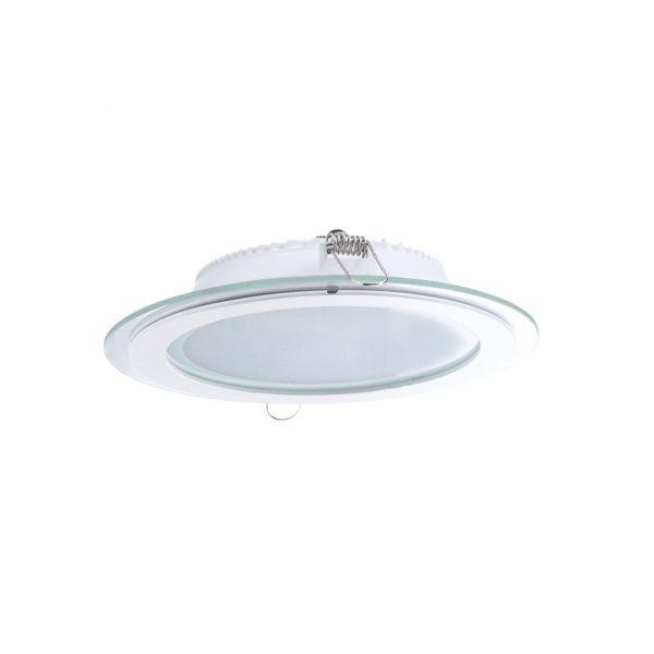 Свет-к DL LED GLASS ROUND PANEL 18W 3000K (TT)24шт, фото 1