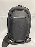 Однолямочный рюкзак-сумка "Leastat", внешним USB портом. Высота 33 см, ширина 19 см, глубина 5 см., фото 2