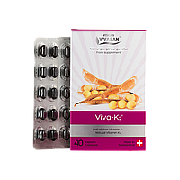Вива К-2 (в капсулах) / Viva-K2, Naturel Vitamine K2, для костной системы