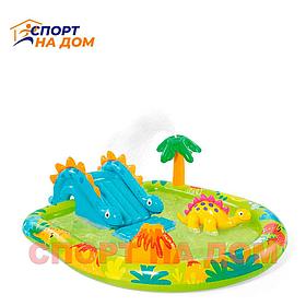 Бассейн надувной Intex Маленький Дино 57166