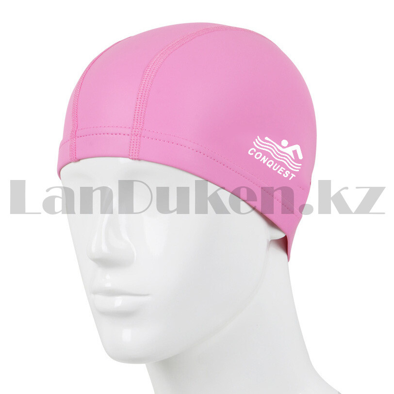 Шапочка для плавания Conquest розовая - фото 1 - id-p101714282