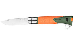 Складной нож OPINEL №12 Explore Orange с огнивом