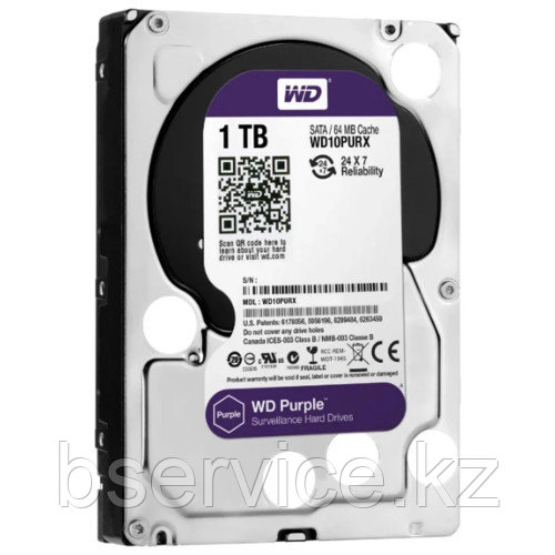 Жесткий диск 1Tb WD10PURX-64