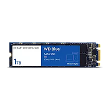 Western Digital WDS100T2B0B Твердотельный накопитель SSD 1000GB BLUE 3D NAND M.2 2280 SATA3