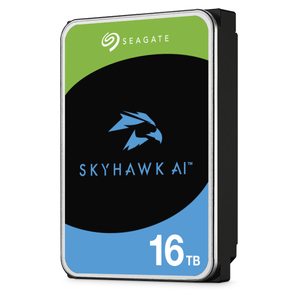 Seagate ST16000VE002 Жесткий диск для видеонаблюдения 16Tb SkyHawk AI Survelilance SATA3 3.5" 256Mb 7200rpm