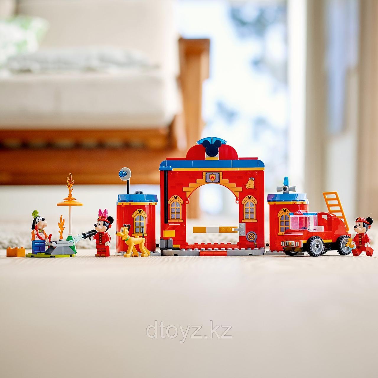 LEGO Mickey and Friends Пожарная часть и машина Микки и его друзей 10776 - фото 4 - id-p101715774