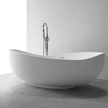 Ванна абстрактной формы, 1840х1120х635, белая