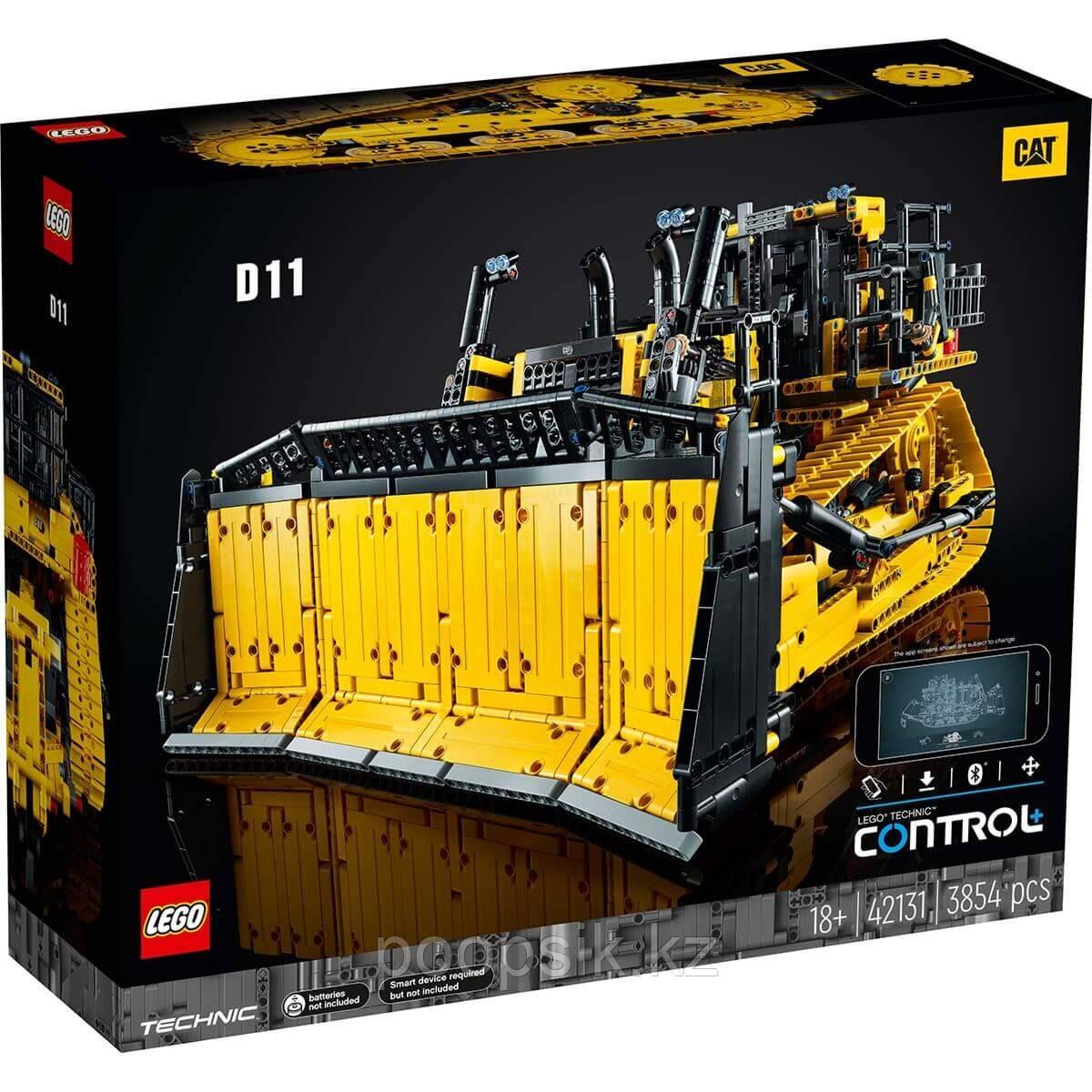 Lego Technic Бульдозер Cat D11 на пульте управления 42131 - фото 2 - id-p101719167