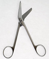 Ножницы для разрезания перевязочного материала, №2, 150х54мм *, (21-1987SR )