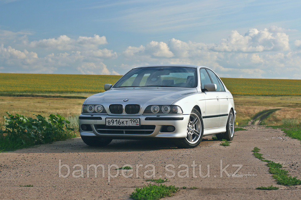Передний бампер "M Tech" для BMW 5 серии E39 1995-2003 - фото 3 - id-p101720852