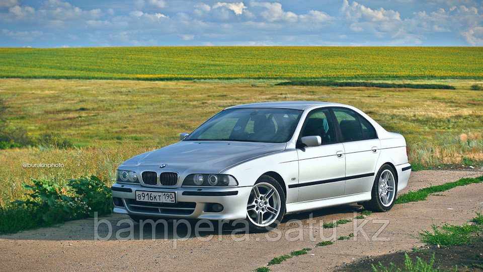 Накладки на пороги "M Tech" для BMW 5 серии E39 1995-2003 - фото 2 - id-p101720922