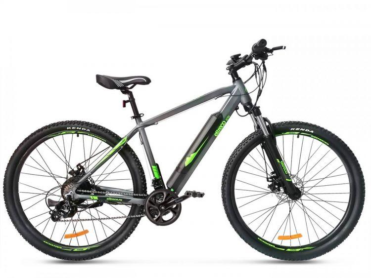 Велогибрид Eltreco Ultra Lite (Чёрно-зелёный)