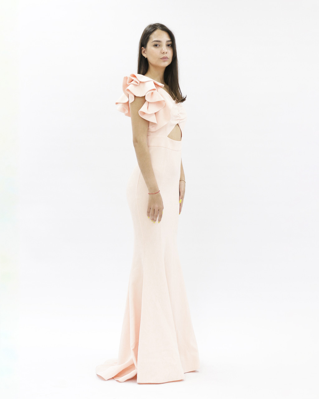 Женское вечернее платье «UM&H 59599559» розовый - фото 3 - id-p101721505