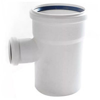 Тройник канализационный прямой 100х50 Deniz