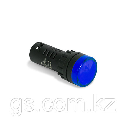 Лампа светодиодная универсальная ANDELI AD16-22D 220V AC/DC (синия), фото 2