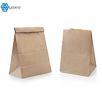 Крафт-пакет прямоугольное дно 180*120*290мм 1000шт/кор.