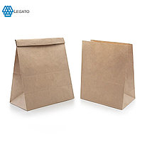 Крафт-пакет прямоугольное дно 220*120*290мм 1000шт/кор.