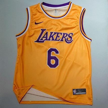 Баскетбольная Майка (Джерси) Los Angeles Lakers - LeBron James, фото 2