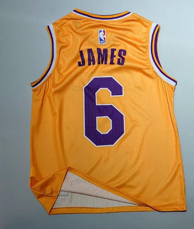 Баскетбольная Майка (Джерси) Los Angeles Lakers - LeBron James - фото 2 - id-p101732802