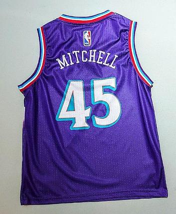 Баскетбольная Майка (Джерси) Utah Jazz - Mitchell Donovan, фото 2