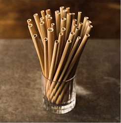 Бамбуковые трубочки для питья