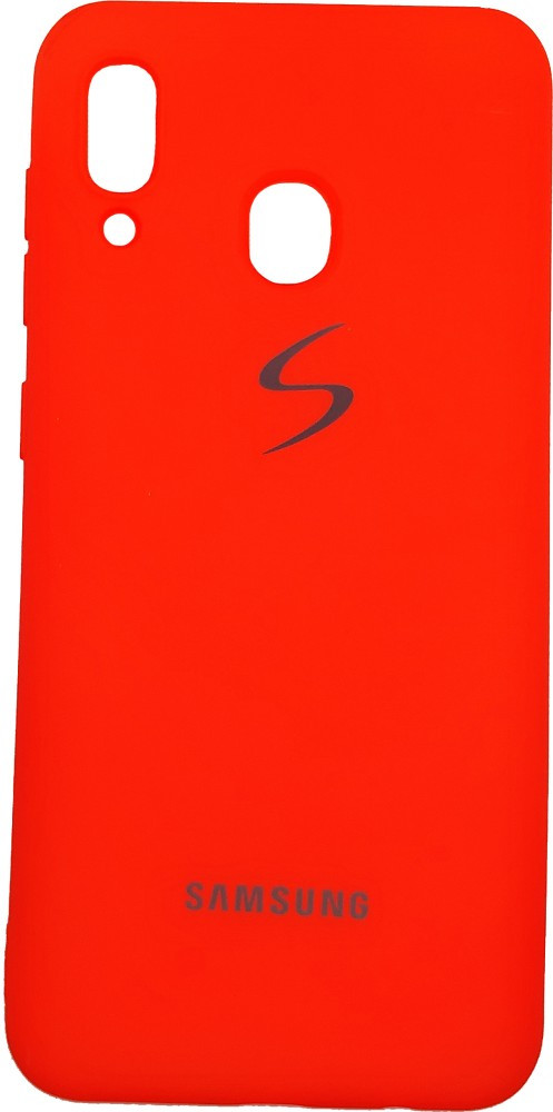 Чехол Fashion Case для Samsung A30 оранжевый - фото 1 - id-p101733253