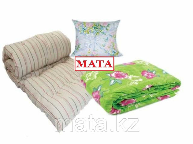Рабочий комплект: матрас РВ (70х190), одеяло, подушка РВ (40х50), фото 2