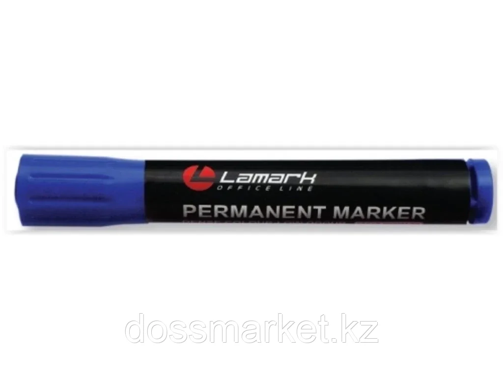 Маркер перманентный Lamark, 3-5 мм, синий - фото 1 - id-p101738729