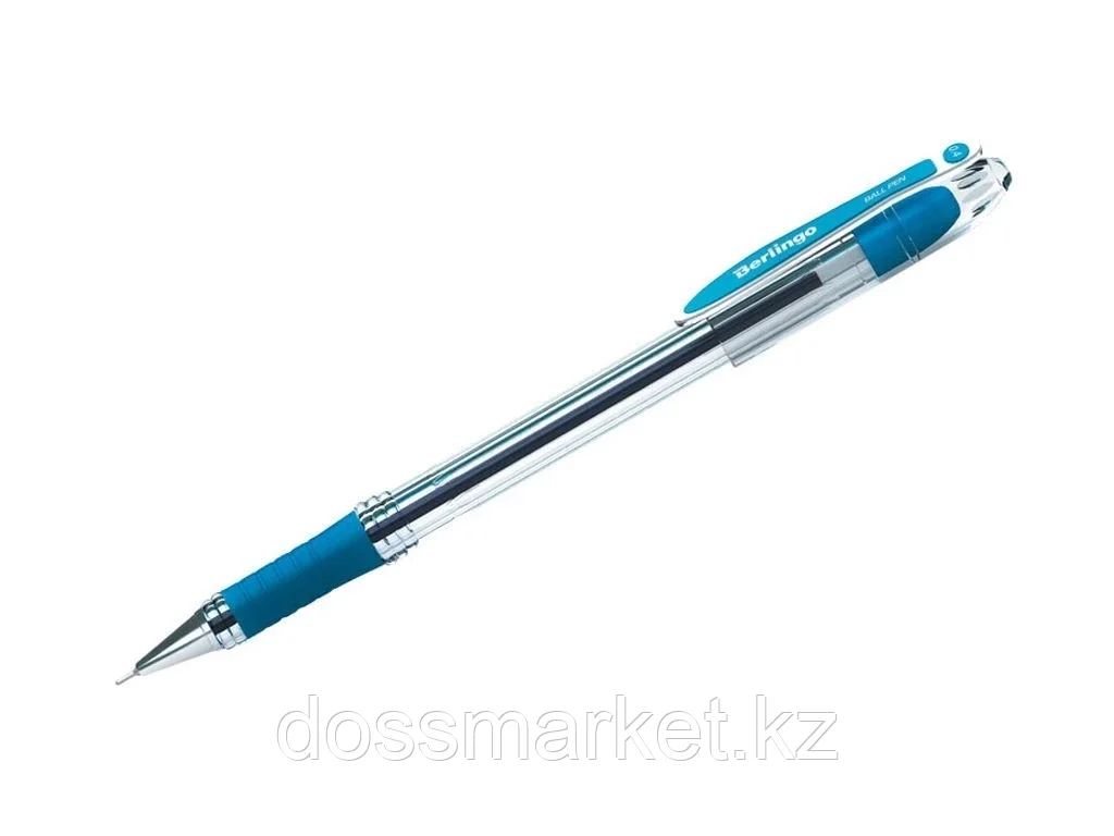 Ручка шариковая BERLINGO I-10 0,4 мм, синяя - фото 1 - id-p101738776