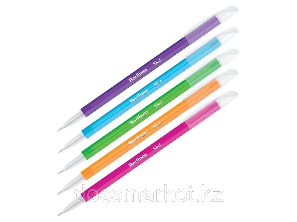 Ручка шариковая BERLINGO Slick 0,7 мм, синяя - фото 1 - id-p101738787