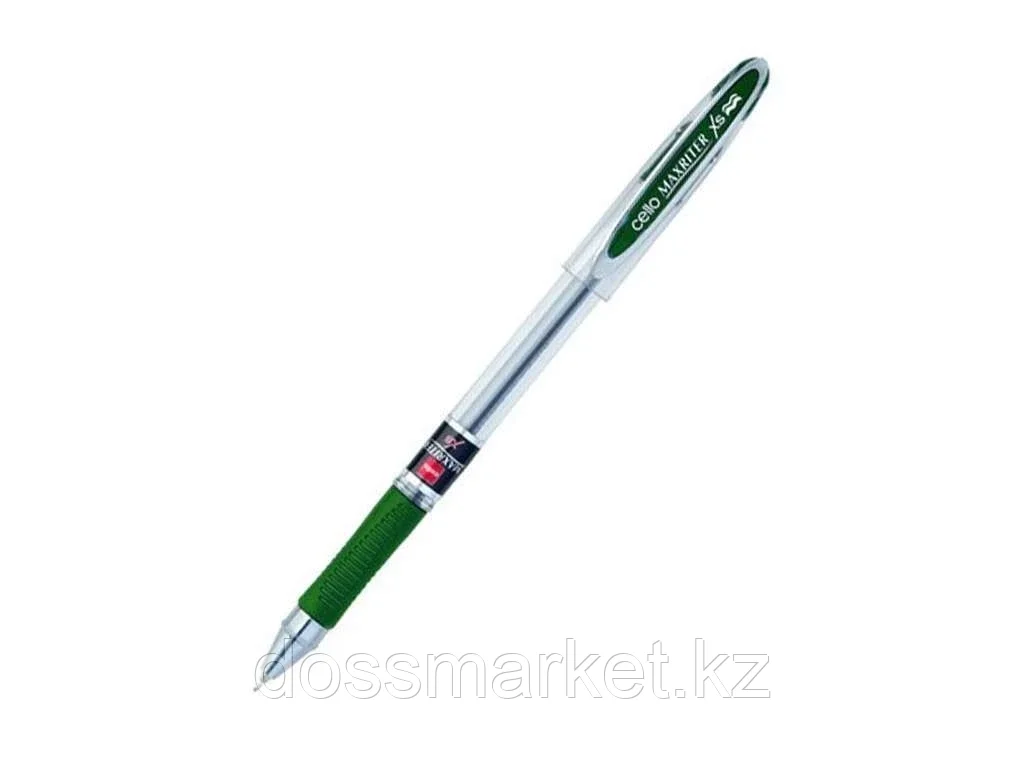 Ручка шариковая CELLO MAXRITER XS 0,7 мм, зеленая - фото 1 - id-p101738805