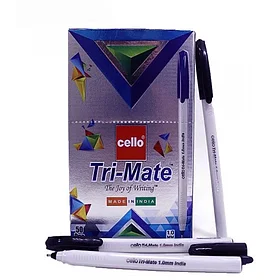 Ручка шариковая CELLO TRI-Mate 1 мм, черная